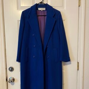 Sophie Max Women's Blue Trench Coat